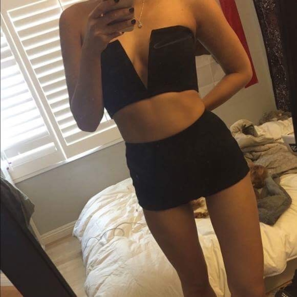Nasty gal cropped top